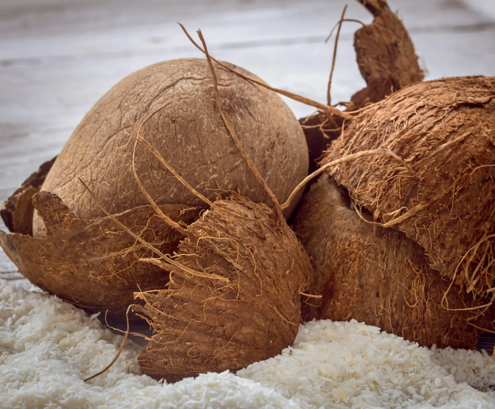 Cocos con fibra y coco rallado